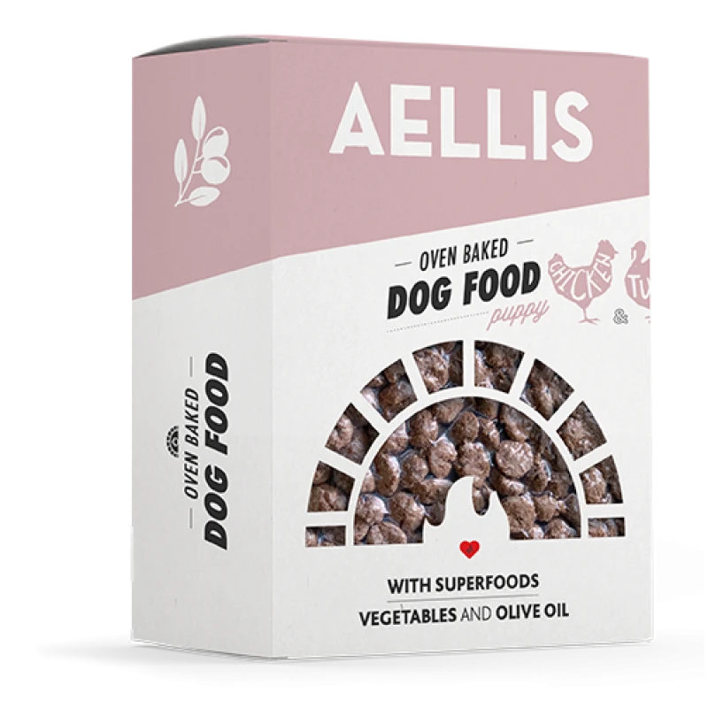 Φουρνισμένη Ξηρά τροφή Σκύλου Aellis Oven Baked Puppy 250gr ΣΚΥΛΟΙ
