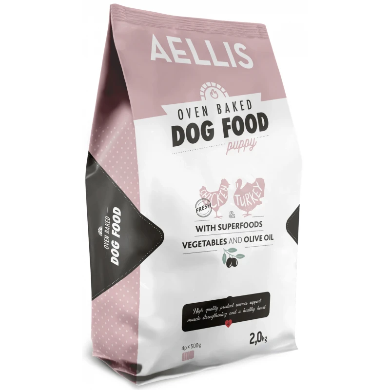 Φουρνισμένη Ξηρά τροφή Σκύλου Aellis Oven Baked Puppy 2kg ΣΚΥΛΟΙ
