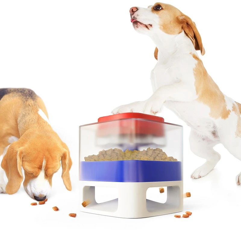 ΔΙΑΔΡΑΣΤΙΚΟ ΠΑΙΧΝΙΔΙ SQUARE FUN PET FEEDER-A D.BLUE 171X171X186mm ΣΚΥΛΟΙ