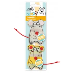 Παιχνίδι Γάτας AFP Catoon Curious Mice 2τμχ