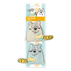 Παιχνίδι Γάτας AFP Catoon Twin Beavers 2τμχ