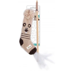 Παιχνίδι Γάτας AFP Sock Wand Mouse 35x8x2cm Παιχνίδι Γάτας AFP Sock Wand Mouse 35x8x2cm