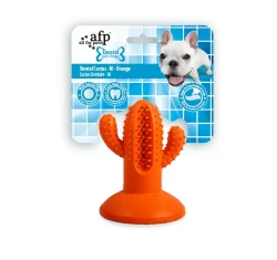 Παιχνίδι Οδοντικής Φροντίδας AFP Cactus Rubber M Πορτοκαλί Παιχνίδι Οδοντικής Φροντίδας AFP Cactus Rubber M Πορτοκαλί