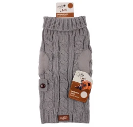 Πουλόβερ Σκύλου Afp Cord and Wool S 25cm Γκρι Πουλόβερ Σκύλου Afp Cord and Wool S 25cm Γκρι