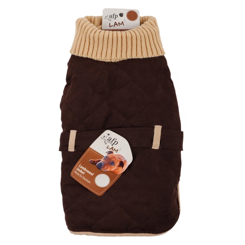 Μπουφάν Afp Lambswool Turtleneck XS 20cm Καφέ ΣΚΥΛΟΙ Μπουφάν Afp Lambswool Turtleneck XS 20cm Καφέ ΣΚΥΛΟΙ