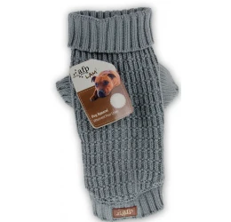 Πουλόβερ Σκύλου Afp Lambswool Fisheran S 25cm Γκρι Πουλόβερ Σκύλου Afp Lambswool Fisheran S 25cm Γκρι