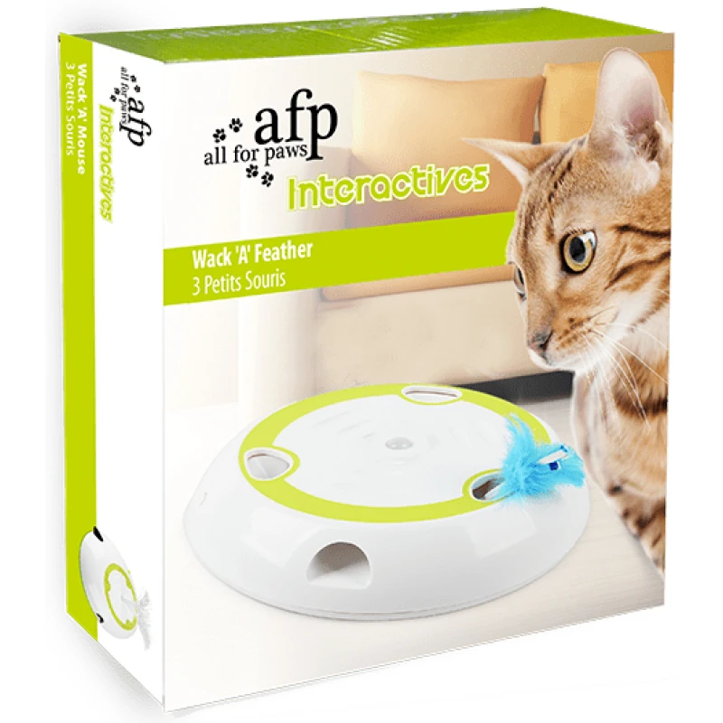 Διαδραστικό Παιχνίδι Γάτας AFP Wack ‘A’ Mouse 27x27x5,5cm ΓΑΤΕΣ