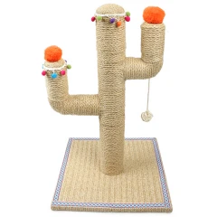 Γατόδεντρο - Ονυχοδρόμιο Afp Wisker Fiesta Cactus Post 39x39x63cm