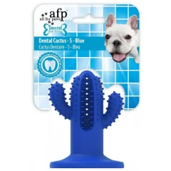 Παιχνίδι Οδοντικής Φροντίδας AFP Cactus Rubber S Μπλε Παιχνίδι Οδοντικής Φροντίδας AFP Cactus Rubber S Μπλε