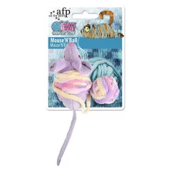 Παιχνίδι Γάτας AFP Knotty Habit Mouse'N'Ball Παιχνίδι Γάτας AFP Knotty Habit Mouse'N'Ball