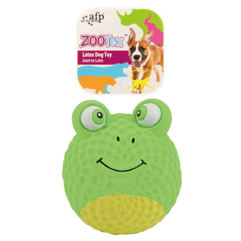 Παιχνίδι Σκύλου AFP Zootex Bouncy Frog Με Ήχο ΣΚΥΛΟΙ