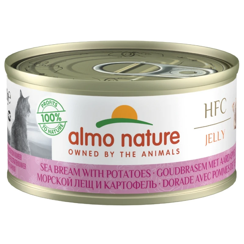 Almo Nature hfc Can light Λαβράκι με Πατάτα 70gr ΥΓΡΗ ΤΡΟΦΗ -  ΚΟΝΣΕΡΒΕΣ ΓΑΤΑΣ