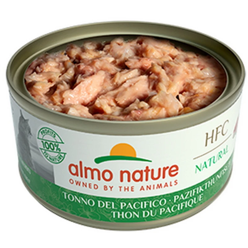 Almo Nature HFC Natural Can 70gr με Τόνο Ειρηνικού ΓΑΤΕΣ