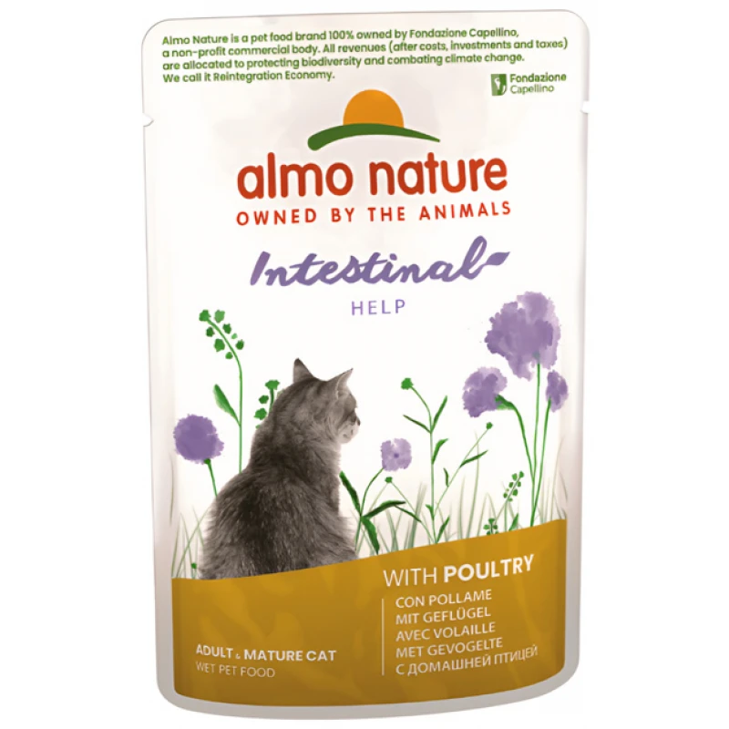 Almo Nature Holistic Digestive Cat Pouch 70gr με Πουλερικά ΓΑΤΕΣ
