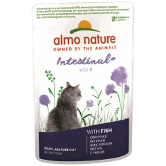 Almo Nature Holistic Intestinal Cat Pouch 70gr με Ψάρι Almo Nature Holistic Intestinal Cat Pouch 70gr με Ψάρι