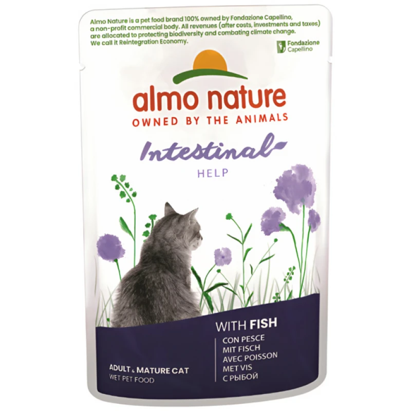 Almo Nature Holistic Digestive Cat Pouch 70gr με Ψάρι ΓΑΤΕΣ