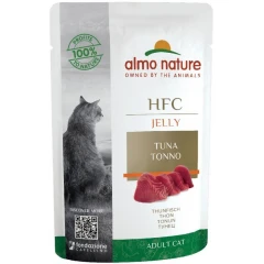 Υγρή Τροφή Γάτας Almo Nature Pouch HFC Jelly w Tuna Ζελέ με Τόνο 55g Υγρή Τροφή Γάτας Almo Nature Pouch HFC Jelly w Tuna Ζελέ με Τόνο 55g