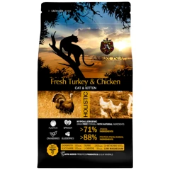 Ambrosia Grain Free Cat and Kitten Fresh Turkey & Chicken 5kg (Ελαφρώς Σκισμένο)