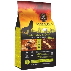 Ambrosia Grain Free Adult Turkey & Duck 2kg  Ambrosia Grain Free Adult Turkey & Duck 2kg