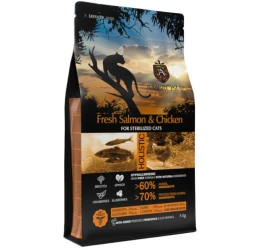 Ambrosia Grain Free Cat Adult Sterilised Fresh Salmon & Chicken 5kg Ambrosia Grain Free Cat Adult Sterilised Fresh Salmon & Chicken 5kg