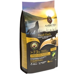 Ambrosia Mediterranean Grain Free Dog Adult Sensitive Fresh Duck 5kg (-12€) Ambrosia Mediterranean Grain Free Dog Adult Sensitive Fresh Duck 5kg (-12€)