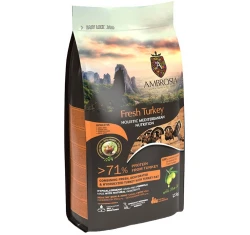 Ambrosia Mediterranean Grain Free Dog Senior Light & Sterilized Fresh Turkey 1,5kg (-5€) Ambrosia Mediterranean Grain Free Dog Senior Light & Sterilized Fresh Turkey 1,5kg (-5€)