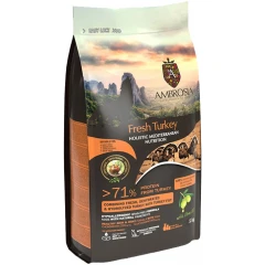 Ambrosia Mediterranean Grain Free Dog Senior Light & Sterilized Fresh Turkey 5kg (-12€) Ambrosia Mediterranean Grain Free Dog Senior Light & Sterilized Fresh Turkey 5kg (-12€)
