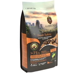 Ambrosia Mediterranean Grain Free Dog Senior Light & Sterilized Fresh Turkey 5kg (-12€) Ambrosia Mediterranean Grain Free Dog Senior Light & Sterilized Fresh Turkey 5kg (-12€)