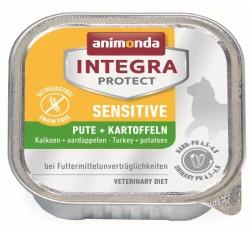 Animonda Integra Protect Sensitive Γαλοπούλα και Πατάτα 100gr Animonda Integra Protect Sensitive Γαλοπούλα και Πατάτα 100gr