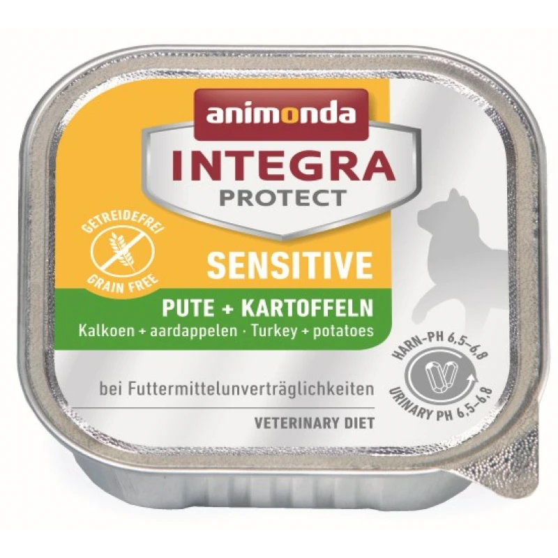 Animonda Integra Protect Sensitive Γαλοπούλα και Πατάτα 100gr ΚΟΝΣΕΡΒΕΣ