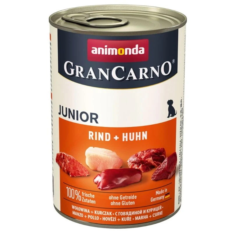 ANIMONDA  JUNIOR ΒΟΔΙΝΟ ΚΟΤΟΠΟΥΛΟ ΚΟΥΝΕΛΙ 800gr ΥΓΡΗ ΤΡΟΦΗ - ΚΟΝΣΕΡΒΕΣ ΣΚΥΛΟΥ