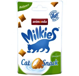 Animonda Milkies Crunchy Λιχουδιές Γάτας Pillow Balance  30gr Animonda Milkies Crunchy Λιχουδιές Γάτας Pillow Balance  30gr
