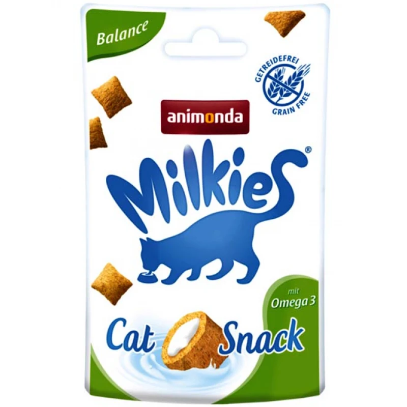 Animonda Milkies Crunchy Λιχουδιές Γάτας Pillow Balance  30gr ΓΑΤΕΣ