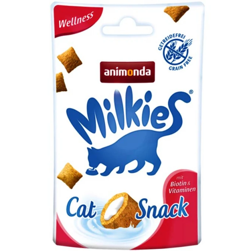 Animonda Milkies Crunchy Λιχουδιές Γάτας Pillow Wellness 30gr ΓΑΤΕΣ