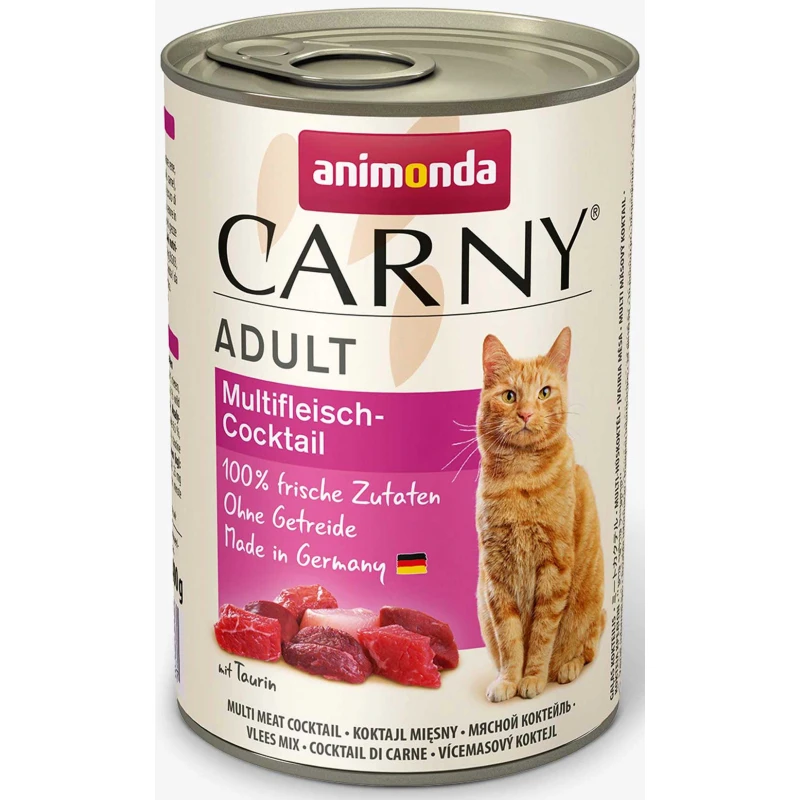 Υγρή τροφή Γάτας Grain Free Animonda Carny Κοκτέιλ Κρεάτων 800gr ΓΑΤΕΣ