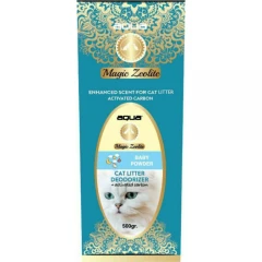 Aqua Zeolith+ Baby Powder για την άμμο γάτας 500gr  Aqua Zeolith+ Baby Powder για την άμμο γάτας 500gr