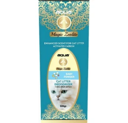 Aqua Zeolith+ Baby Powder για την άμμο γάτας 500gr  Aqua Zeolith+ Baby Powder για την άμμο γάτας 500gr