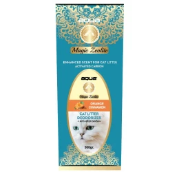 Aqua Zeolith+ Orange Cinammon για την άμμο γάτας 500gr  Aqua Zeolith+ Orange Cinammon για την άμμο γάτας 500gr