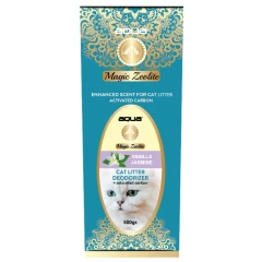 Aqua Zeolith+ Vanilla Jasmine για την άμμο γάτας 500gr  Aqua Zeolith+ Vanilla Jasmine για την άμμο γάτας 500gr