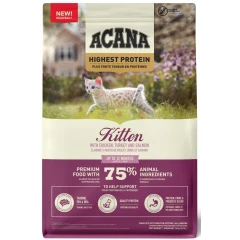 Acana Kitten Highest Protein 1,8kg  Acana Kitten Highest Protein 1,8kg