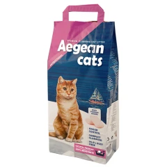 Άμμος Γάτας Aegean Cats με Φυσικό Μπετονίτη 10kg Baby Powder Άμμος Γάτας Aegean Cats με Φυσικό Μπετονίτη 10kg Baby Powder