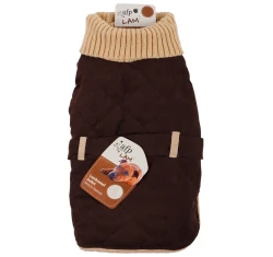 Μπουφάν Σκύλου Afp Lambswool Turtleneck L 35cm Καφέ