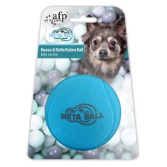 Παιχνίδι Σκύλου Afp Meta Bounce and Rattle Ball 6,3cm