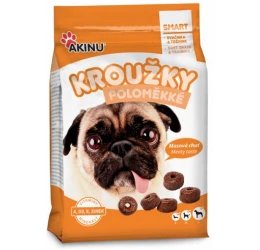 Ημι - Υγρές Λιχουδιές Σκύλου Akinu Soft Rings 500gr Ημι - Υγρές Λιχουδιές Σκύλου Akinu Soft Rings 500gr