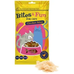 Λιχουδιά Γάτας Akinu Bites & Fun Chicken Bits 60gr Λιχουδιά Γάτας Akinu Bites & Fun Chicken Bits 60gr