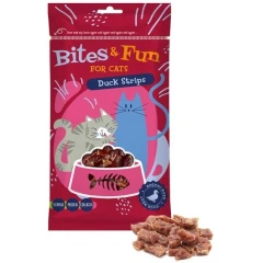 Λιχουδιά Γάτας Akinu Bites & Fun Duck Strips 60gr Λιχουδιά Γάτας Akinu Bites & Fun Duck Strips 60gr
