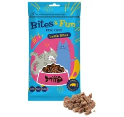 Λιχουδιά Γάτας Akinu Bites & Fun Lamb pieces 60gr