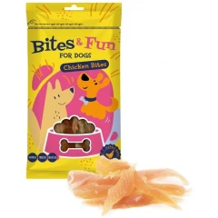 Λιχουδιές Σκύλου Akinu Bites & Fun Chicken Bits 85gr Λιχουδιές Σκύλου Akinu Bites & Fun Chicken Bits 85gr