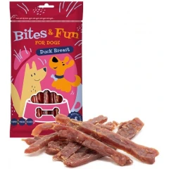 Λιχουδιές Σκύλου Akinu Bites & Fun Duck breast 85gr Λιχουδιές Σκύλου Akinu Bites & Fun Duck breast 85gr