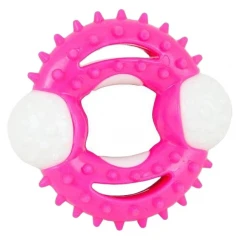 Παιχνίδι Σκύλου Akinu Dental Ring Strong Nylon 10cm Ροζ